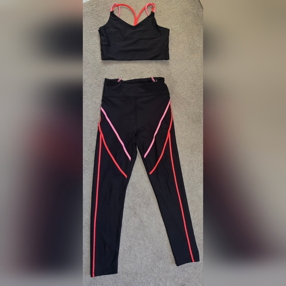 Kids Sport Outfit With Colored Accents